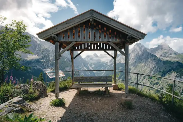 Garten des Sonnenhof Alpenblick